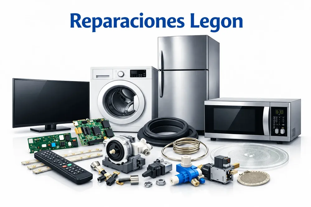 Venta de repuestos y recambios de electrodomésticos Reparaciones Legon