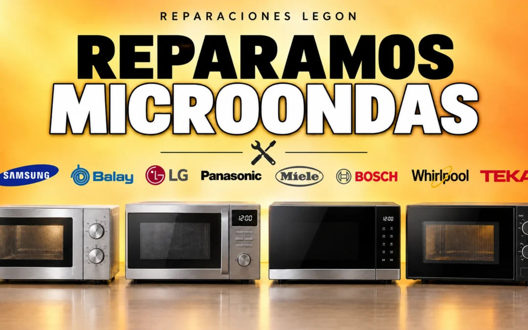 Reparación de microondas en Alcobendas y San Sebastián de los Reyes