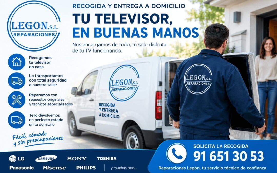 Reparar mi TV cerca de mí: recogida en casa | Reparaciones Legon